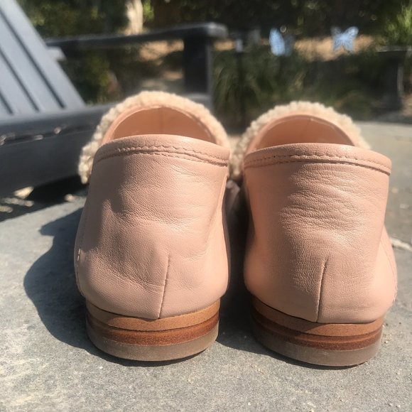 COACH Helena C Loafers  With Chain Leather Pale - Picture 6 of 11